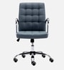 Gruber Leatherette Executive Chair in Grey Colour