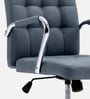Gruber Leatherette Executive Chair in Grey Colour