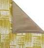 Grunge (72x12) Lime Green & White Chenille Jacquard Table Runner