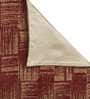 Grunge (72x12) Wine Chenille Jacquard Table Runner
