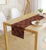 Grunge (72x12) Wine Chenille Jacquard Table Runner