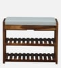 Gruyre Sheesham Wood Shoe Bench In Provincial Teak Finish