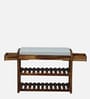 Gruyre Sheesham Wood Shoe Bench In Provincial Teak Finish