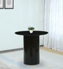 Gryazi Solid Wood 4 Seater Dining Table In Black Colour