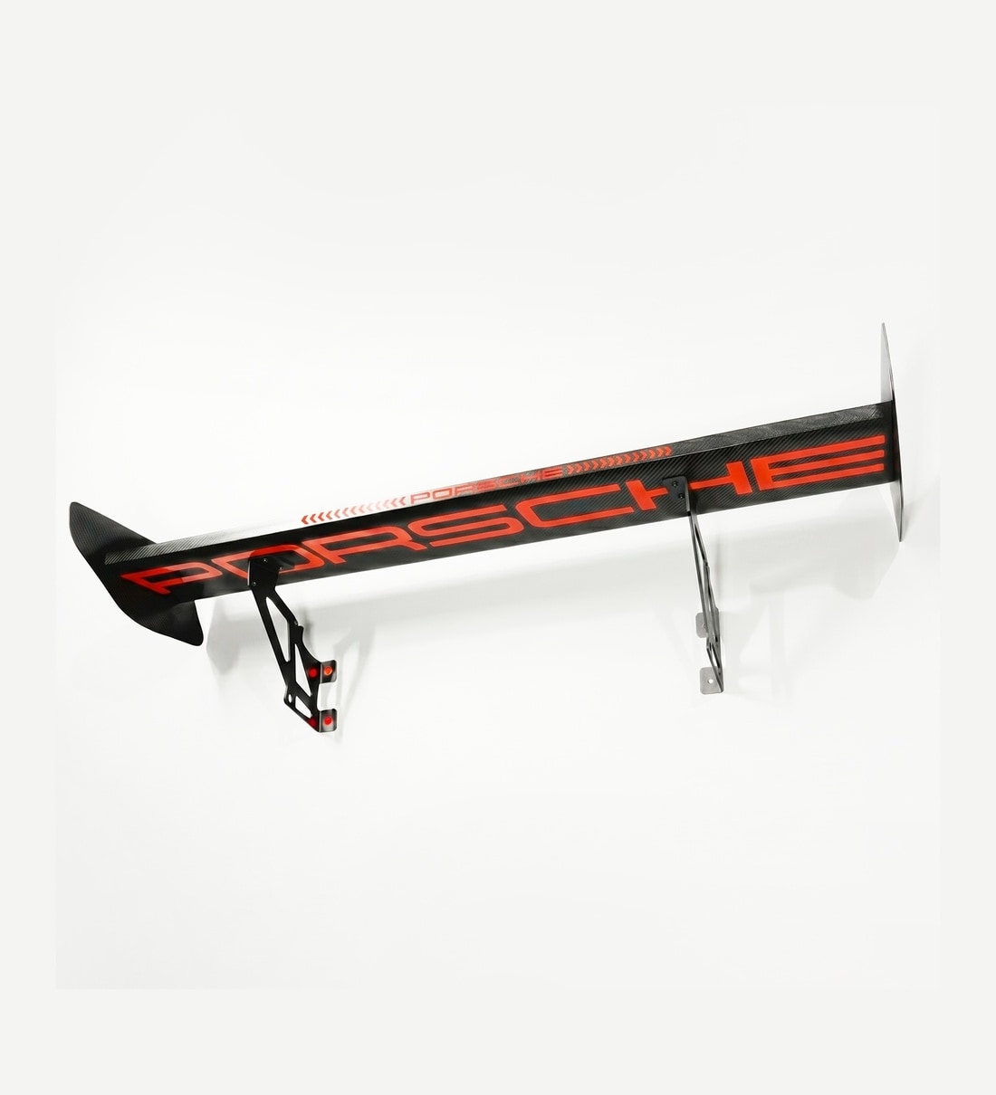 Best Of Craft Gt4 Rs Porsche Spoiler 27 Inches Shelf Red On Black - Image 4