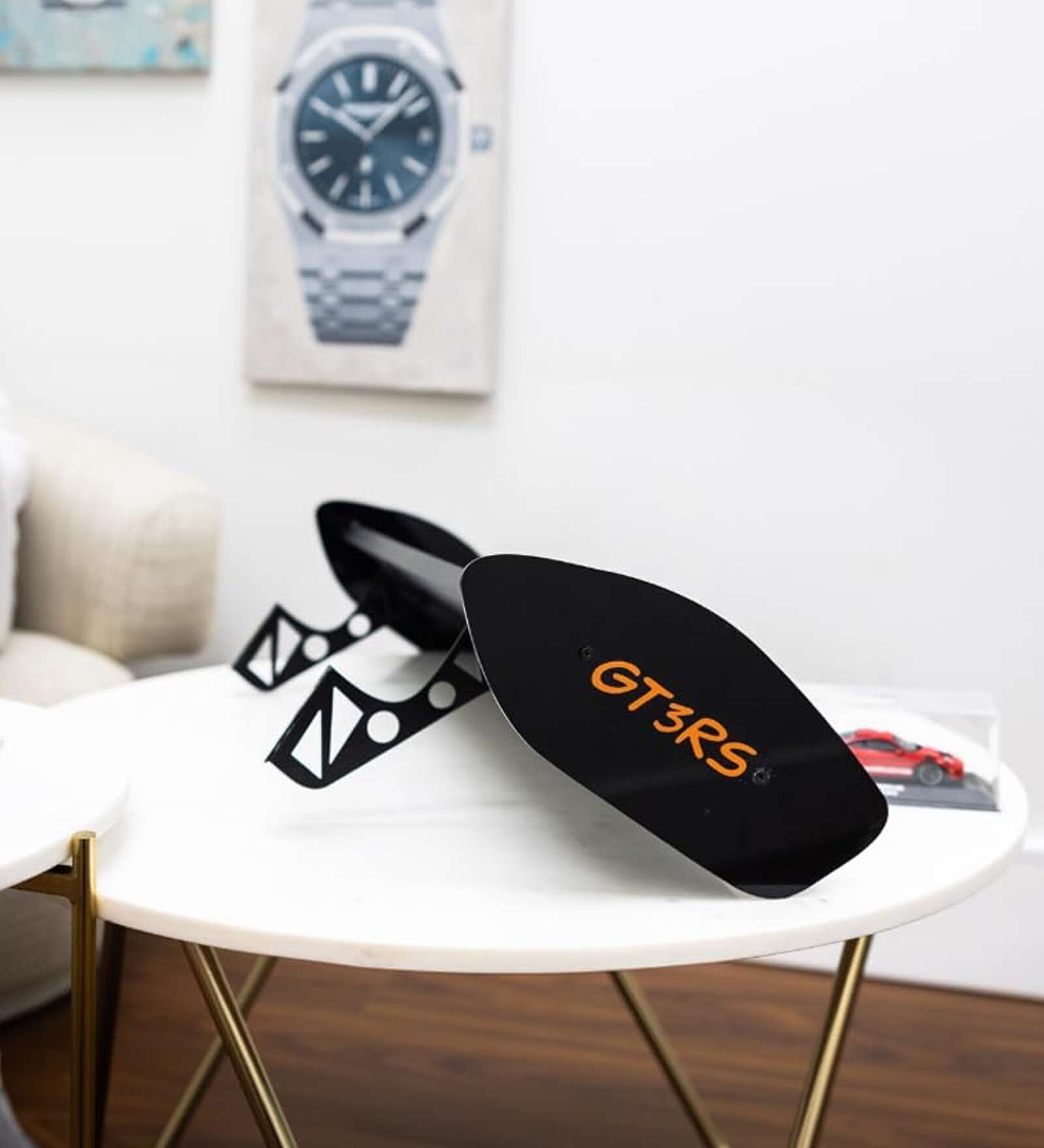 GT3 RS Spoiler Shelf   Wall Mounted Car Spoiler Shelf