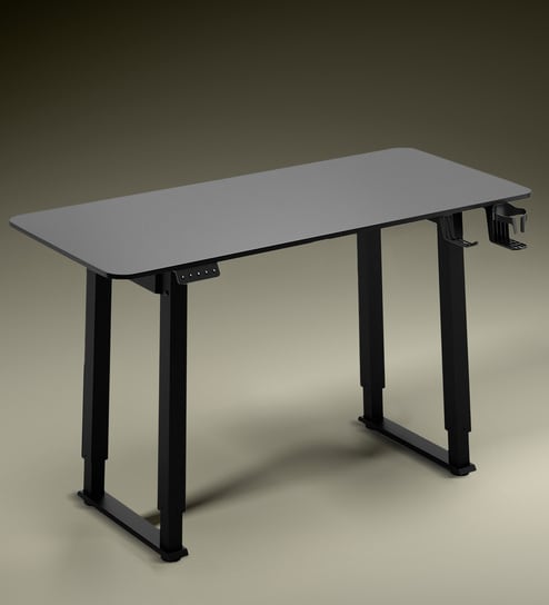 GT Alex Study Table in Black Colour
