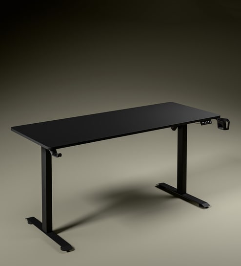 GT ImperiumPro 5FT Electric Height Adjustable Table in Black Colour