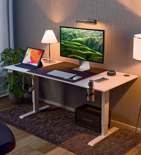 GT Surface2.0 Study Table in White Colour