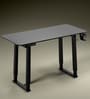 GT Alex Study Table in Black Colour