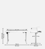 Gt Elevate Electric Height Adjustable Table In White Finish