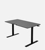 GT Imperium NEL Electric Height Adjustable Table in Black Colour