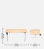 GT Imperium NEL Electric Height Adjustable Table in Grey Oak Finish