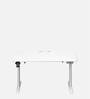 GT Imperium NEL Electric Height Adjustable Table in White Colour