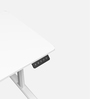 GT Imperium NEL Electric Height Adjustable Table in White Colour