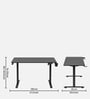 GT ImperiumPro 4FT Electric Height Adjustable Table in Black Colour