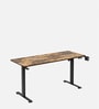 GT ImperiumPro 5FT Electric Height Adjustable Table in Brown Colour