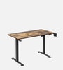 GT ImperiumPro 4FT Electric Height Adjustable Table in Brown Colour