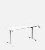 GT ImperiumPro 5FT Electric Height Adjustable Table in White Colour