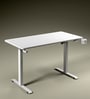 GT ImperiumPro 4FT Electric Height Adjustable Table in White Colour