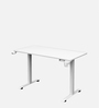 GT ImperiumPro 4FT Electric Height Adjustable Table in White Colour