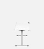 GT ImperiumPro 5FT Electric Height Adjustable Table in White Colour