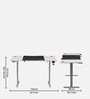 GT Surface2.0 Study Table in White Colour
