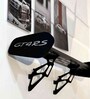 GT4 RS Spoiler Shelf Black   Wall Mounted Car Spoiler Shelf