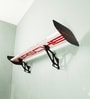 Gt4 Rs Porsche Spoiler 27 Inches Shelf Red On White   Wall Mounted Car Spoiler Shelf