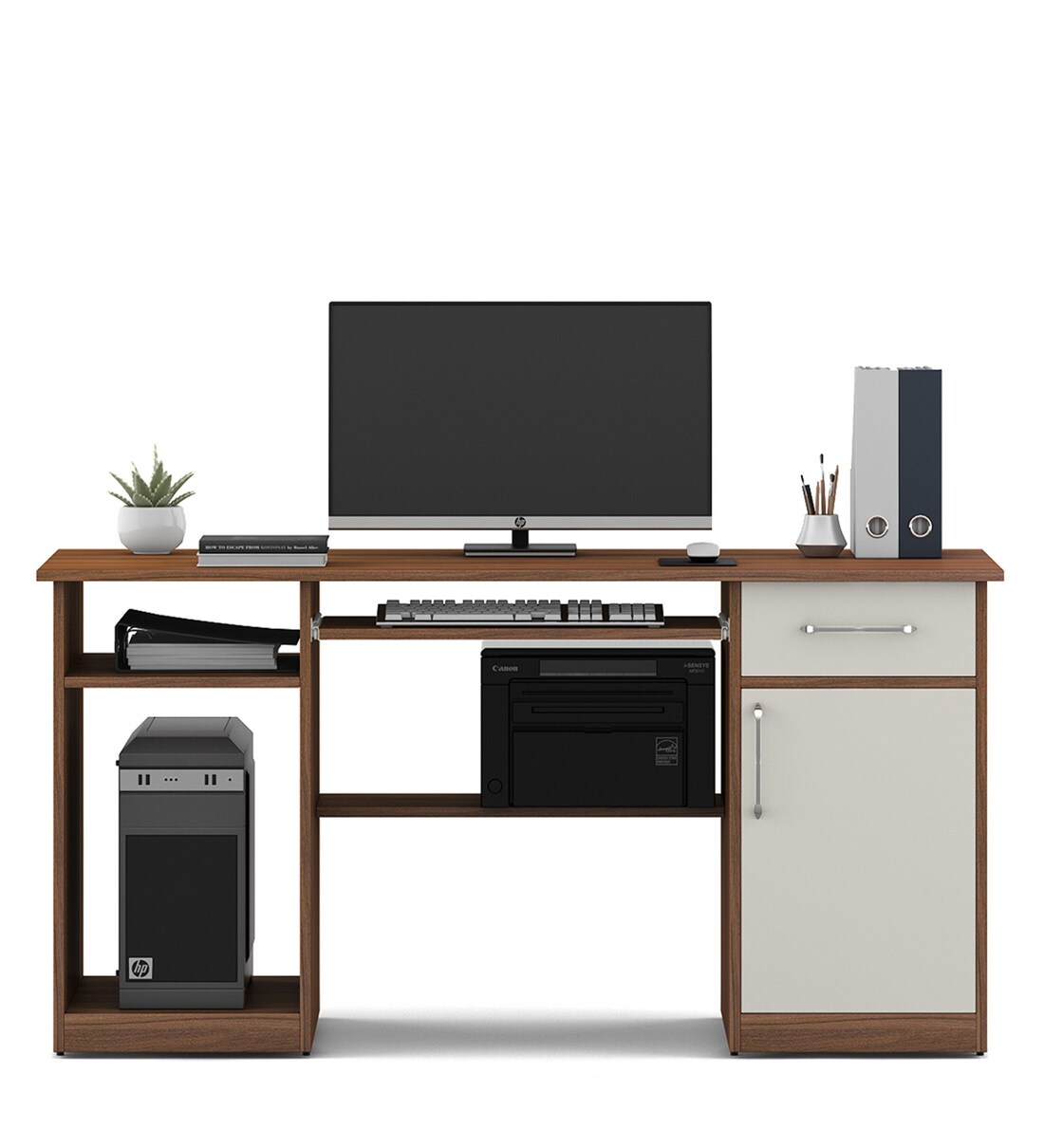 Buy Guide Writing Table in Exotic Teak Finish by A Globia Creations