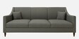 Guildford Fabric 3 Seater Sofa In Steel Grey Color