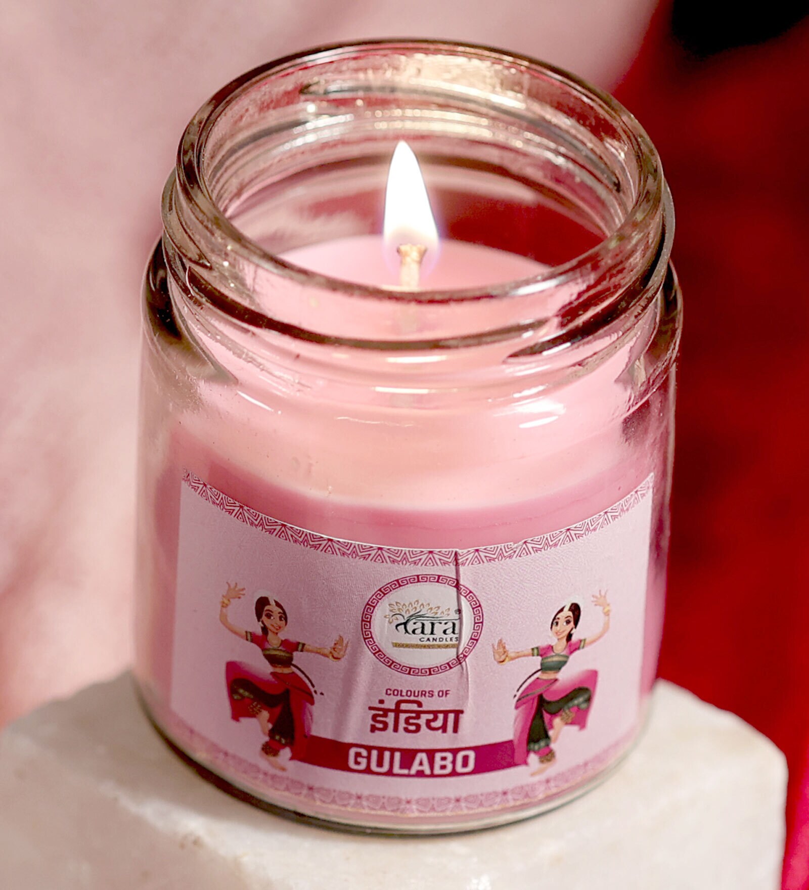 Buy Gulabo Scented Jar Candle Colours Collection at 7 OFF by Tara