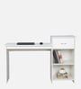 Guide Writing Table in Frosty White Finish