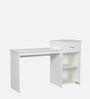Guide Writing Table in Frosty White Finish