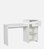 Guide Writing Table in Frosty White Finish