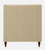 Guildford Fabric 1 Seater Sofa In Beige Color