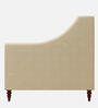 Guildford Fabric 1 Seater Sofa In Beige Color