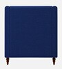 Guildford Fabric 1 Seater Sofa In Navy Blue Color