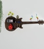 Guitar Backlit Designer Wooden Wall Shelf
