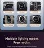 Guitar Shape Sound Activated LED Decorative Light with Built-in Car Air Freshener