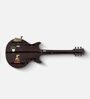 Guitar Wall Shelf With Back Light In Walnut Finish