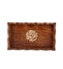 Gul Brown Sheesham Wood Serving Tray