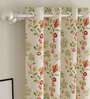 Gulmohar Printed Polyester Curtains for Door Pack of 2