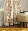 Gulmohar Printed Polyester Curtains for Long Door Pack of 2