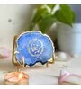 GURU JEE Metal Holder with Blue Agate