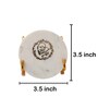 GURU JEE Metal Holder with Marble