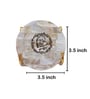 GURU JEE Metal Holder with Mother of Pearl