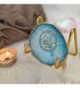 GURU JEE Metal Holder with Turquoise Agate