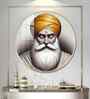 Guru Nanak Dev Acrylic Round Wall Art
