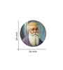 Guru Nanak Ji Acrylic Round Wall Art